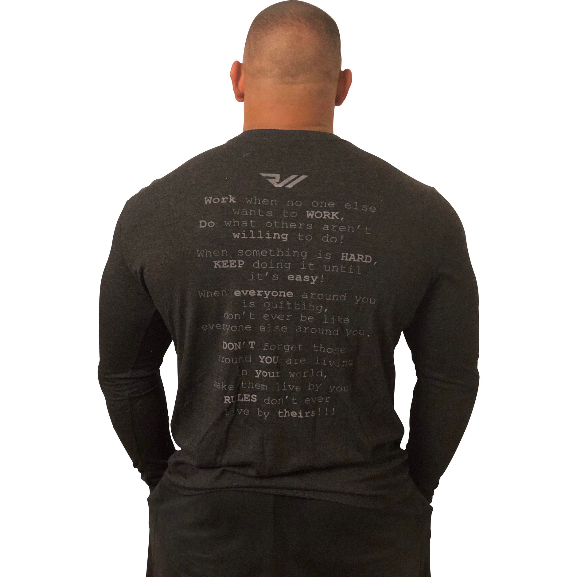 RW Dark Grey Long Sleeve Shirt